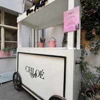 Patio   at Chloé Cafe in Prague