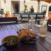 Chips, salsa & guacamole   at Puesto At The Headquarters in San Diego