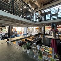 The view from the bar! Bartenders were polite enough to duck out of my photo  at Puesto At The Headquarters in San Diego