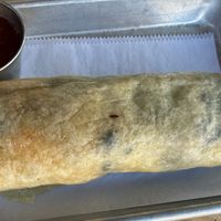 New burrito, ordered vegan  at Switchback in Durango