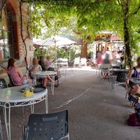 Café section at Dampfzentrale in Bern