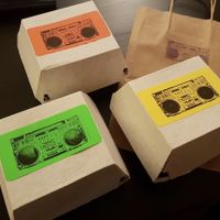 Cute  packaging  at Boom Box Buns in Cincinnati