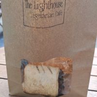 Vegan sausage at Lighthouse Cafe in Galway