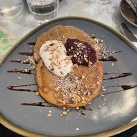 Oatmilk Pancakes   at Lighthouse Cafe in Galway