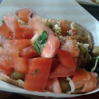 Maoz Falafel Sandwich at Maoz - Saint Andre des Arts in Paris