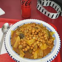 Couscous at Maoz - Saint Andre des Arts in Paris