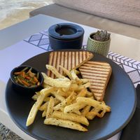   at Fotis All Day Bar in Naoussa