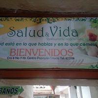 Salud y vida at Restaurante Vegetariano Maná - La Pamba in Popayan