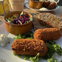 Nomet Seaweed croquettes   at Surfing Elephant in Wenduine