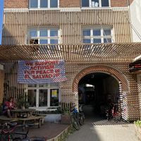 The front  at Café Mellemfolk in Aarhus