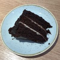 Chocolate fudge cake   at Stiles in Ambleside