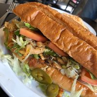 Vegan torta w soy curls  at Los Gorditos - SE Division & 12th in Portland