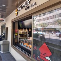 Exterior and outdoor seating at Kaimug - Altstetten Zentrum in Zurich