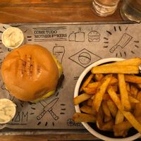 Vegan Burger & Fries at Wigwam in Dublin