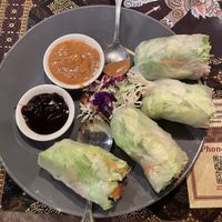 Fresh basil rolls   at Si-am Thaimerican Restaurant in Tampa
