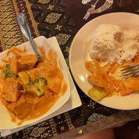 Penang curry with tofu   at Si-am Thaimerican Restaurant in Tampa