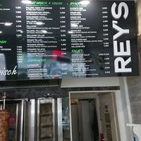 Speisekarte at Rey's Döner in Ulm