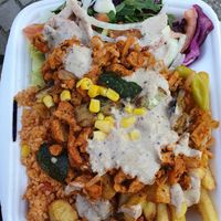 Veganer Teller at Rey's Döner in Ulm