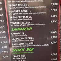 Speisekarte 2 at Rey's Döner in Ulm