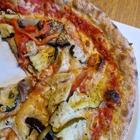 Ortolana vegan pizza at Dieci Pizza - Servette in Geneva