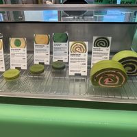 “Matchstic” pastry  at Super Matcha 슈퍼말차 in Seoul