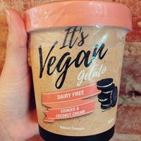 Vegan Gelato at Bellavita Pizzeria in Allenby Gardens