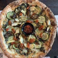 Toscana Vegan Pizza at SoLita in Canberra