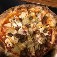 Capricciosa pizza at SoLita in Canberra