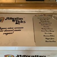 Hawaiian Licks flavors at Gordos Mexican Food in Waialua
