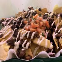 nachos   at Gordos Mexican Food in Waialua