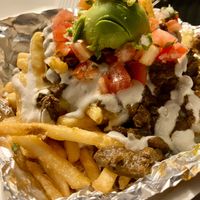 Vegan Asada fry at Gordos Mexican Food in Waialua