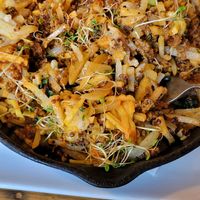 Vegan hash at Cafe Nola in Frederick