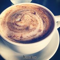 Pumpkin spice latte. at Cafe Nola in Frederick