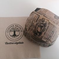 Signature burger at Copper Branch in Nancy