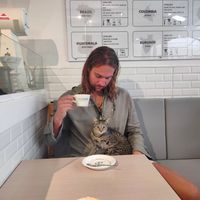 🐱 at The Sudd Coffee - Lara in Antalya