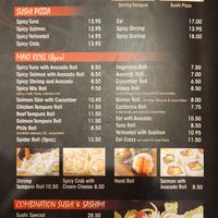  at Kintaro Sushi in Carolina