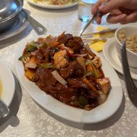 Su Bo Cantonese Style (mock steak) at Choi Gan in Clitheroe