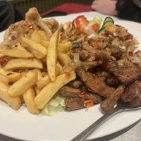 Salt & pepper platter #Veganuary at Choi Gan in Clitheroe