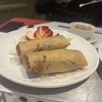 Taro spring rolls #Veganuary at Choi Gan in Clitheroe