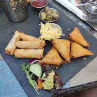 Sharing platter at The King's Head in Louth