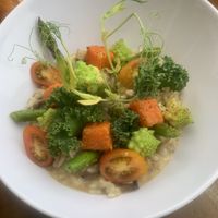 Mushroom risotto at NA NA  in Playa Del Carmen