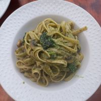 Pasta Pesto at NA NA  in Playa Del Carmen