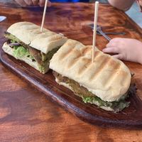 Baguette with omelette  at NA NA  in Playa Del Carmen