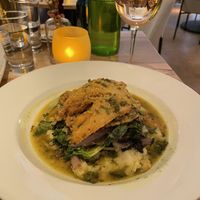Chicken Picatta, really good  at Blossom Restaurant on University in New York City