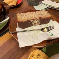 Vegan banana cake at Wagner in Passau