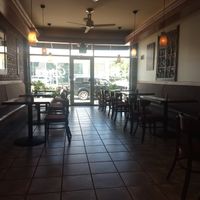 Dining area at Gino's Pizzeria in Poughkeepsie