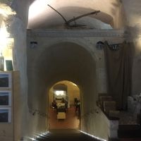 One of the halls inside  at Agriristories in Matera