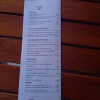 Speisekarte  at Gostilna Skok in Sezana