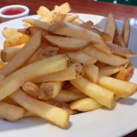 Plain chips at Mamma's American Pizza in Edinburgh