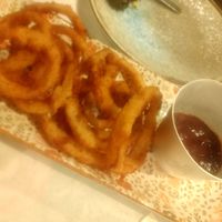 Onion rings at Ole Ole in Zakynthos